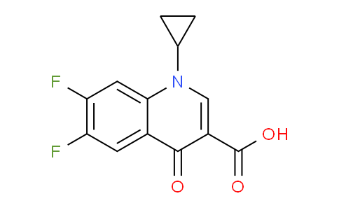 93107-30-3 | 1-Cyclopropyl-1,4-dihydro-6,7-difluoro-4-oxoquinoline-3-carboxylic acid