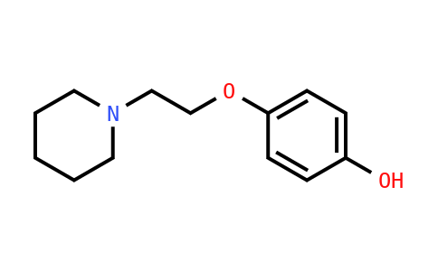 4-(2-Piperidin-1-ylethoxy)phenol