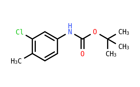 Carbamic acid, (3-chloro-4-methylphenyl)-, 1,1-dimethylethyl ester