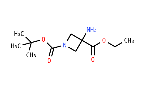 1-tert-Butyl 3-ethyl 3-aminoazetidine-1,3-dicarboxylate
