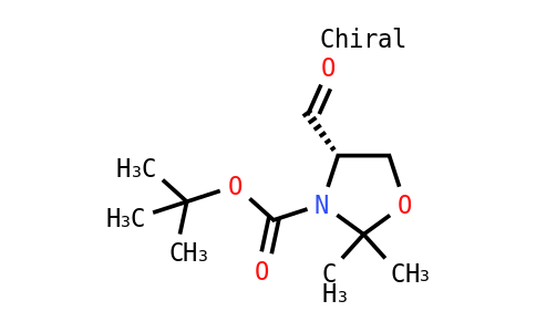 (S)-(-)-3-Boc-2,2-dimethyloxazolidine-4-carboxaldehyde