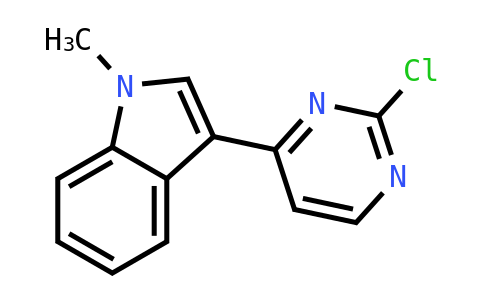 3-(2-chloropyrimidin-4-yl)-1-methylindole