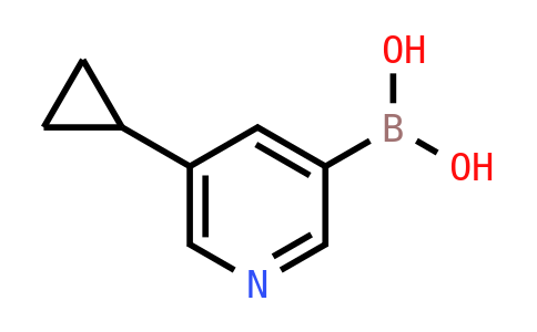 (5-cyclopropylpyridin-3-yl)boronic acid