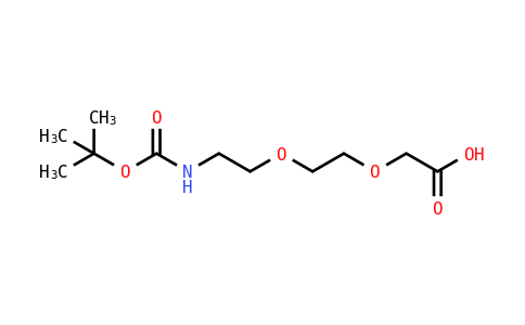 Boc-N-amido-PEG2-CH2CO2H