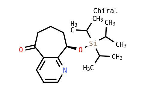 (9R)-9-Tri(propan-2-YL)silyloxy-6,7,8,9-tetrahydrocyclohepta[B]pyridin-5-one