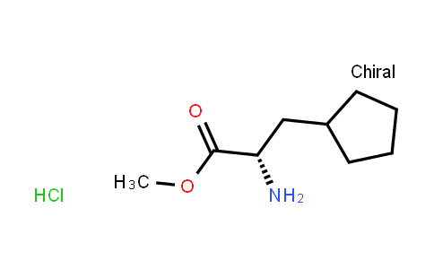 Methyl (2s)-2-amino-3-cyclopentylpropanoate hydrochloride