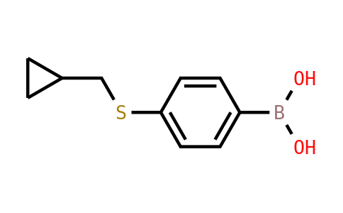[4-(Cyclopropylmethylsulfanyl)phenyl]boronic acid