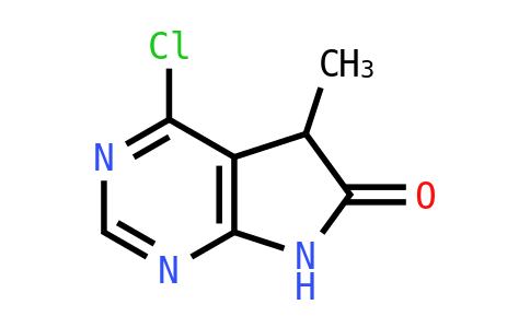 4-Chloro-5-methyl-5,7-dihydropyrrolo[2,3-D]pyrimidin-6-one