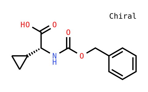 (2R)-2-Cyclopropyl-2-(phenylmethoxycarbonylamino)acetic acid