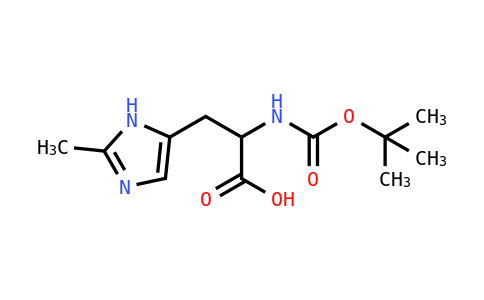 3-(2-Methyl-1H-imidazol-5-YL)-2-[(2-methylpropan-2-YL)oxycarbonylamino]propanoic acid