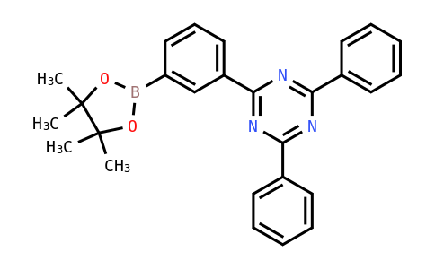 2,4-diphenyl-6-[3-(4,4,5,5-tetramethyl-1,3,2-dioxaborolan-2-yl)phenyl]-1,3,5-triazine
