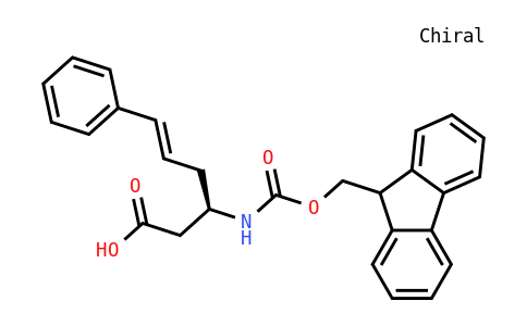 Fmoc-(R)- 3-Amino-(6-phenyl)-5-hexenoic acid