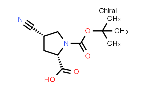 (2S,4S)-4-Cyano-1-[(2-methylpropan-2-YL)oxycarbonyl]pyrrolidine-2-carboxylic acid