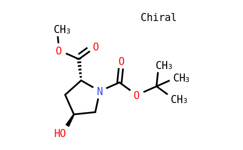 N-boc-trans-4-hydroxy-D-proline methyl ester