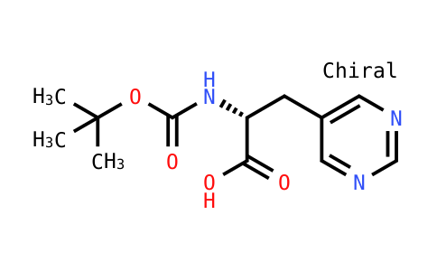 (R)-Boc-Ala(β-(pyrimidin-5-yl))-OH