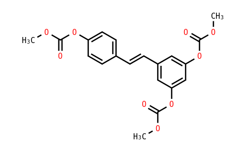 Resveratrol tris(methyl carbonate)