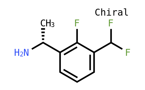 (1R)-1-[3-(Difluoromethyl)-2-fluorophenyl]ethanamine