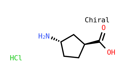 Trans-3-aminocyclopentanecarboxylic acid hydrochloride