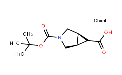 (1S,5r)-3-[(2-methylpropan-2-yl)oxycarbonyl]-3-azabicyclo[3.1.0]hexane-6-carboxylic acid
