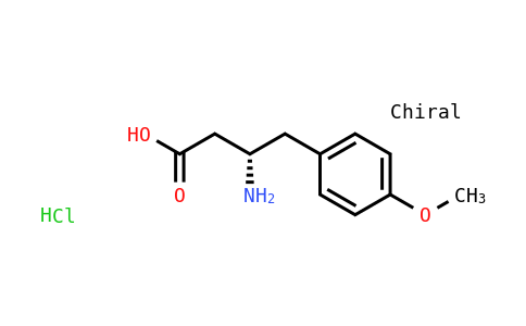 (S)-3-aMino-4-(4-methoxy-phenyl)-butyric acid-hcl