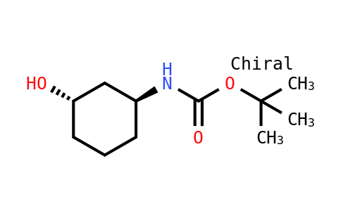 Tert-butyl N-[(1S,3S)-3-hydroxycyclohexyl]carbamate