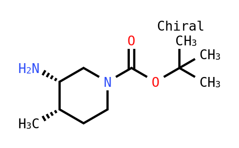 Tert-butyl (3S,4S)-3-amino-4-methylpiperidine-1-carboxylate