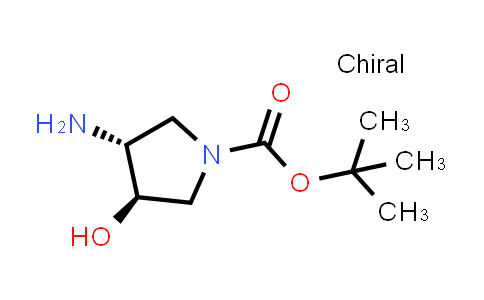 Tert-butyl (3r,4r)-3-amino-4-hydroxypyrrolidine-1-carboxylate