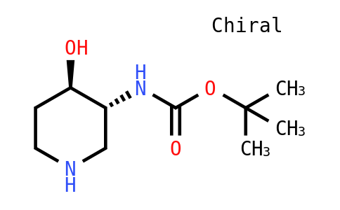 Tert-butyl N-[(3R,4R)-4-hydroxypiperidin-3-YL]carbamate
