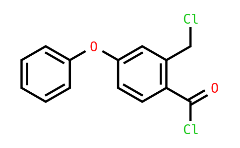 2-(chloromethyl)-4-phenoxybenzoyl chloride