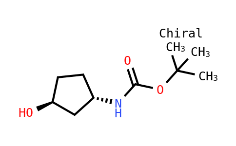 Tert-butyl N-[(1S,3S)-3-hydroxycyclopentyl]carbamate