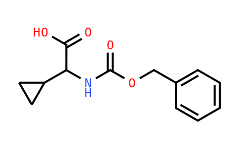 2-Cyclopropyl-2-(phenylmethoxycarbonylamino)acetic acid