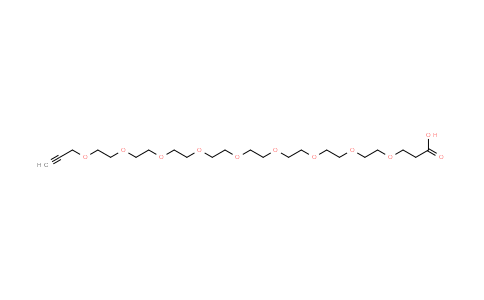 Propargyl-PEG8-CH2CH2COOH