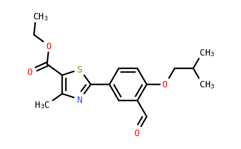 ethyl 2-[3-formyl-4-(2-methylpropoxy)phenyl]-4-methyl-1,3-thiazole-5-carboxylate
