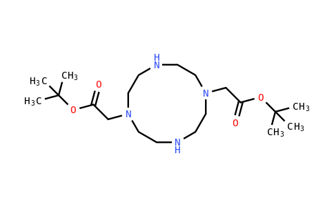 Tert-butyl 2-[7-[2-[(2-methylpropan-2-YL)oxy]-2-oxoethyl]-1,4,7,10-tetrazacyclododec-1-YL]acetate