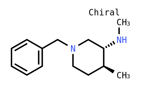 (3R,4S)-1-Benzyl-N,4-dimethylpiperidin-3-amine