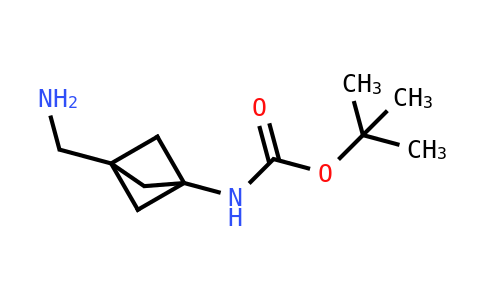 Tert-butyl N-[3-(aminomethyl)-1-bicyclo[1.1.1]pentanyl]carbamate