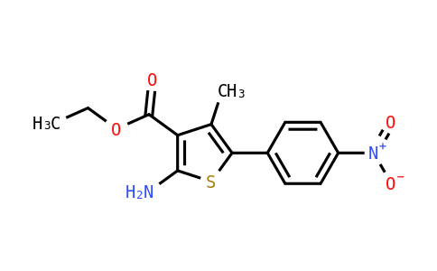 ethyl 2-amino-4-methyl-5-(4-nitrophenyl)thiophene-3-carboxylate