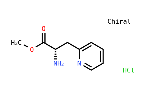 2-Pyridinepropanoic acid, α-amino-, methyl ester, hydrochloride (1:2), (αS)-