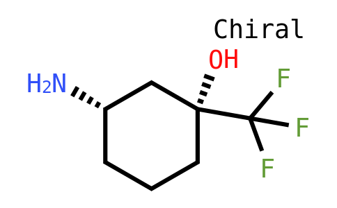 (1R,3S)-3-aMino-1-(trifluoromethyl)cyclohexan-1-ol
