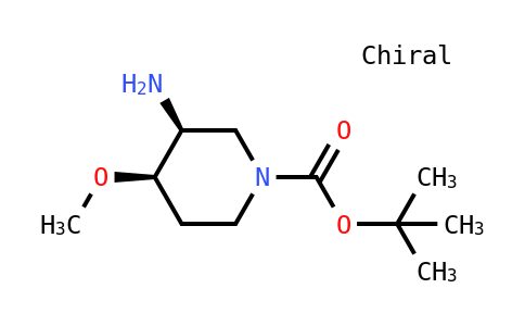 Tert-butyl (3S,4R)-3-amino-4-methoxypiperidine-1-carboxylate