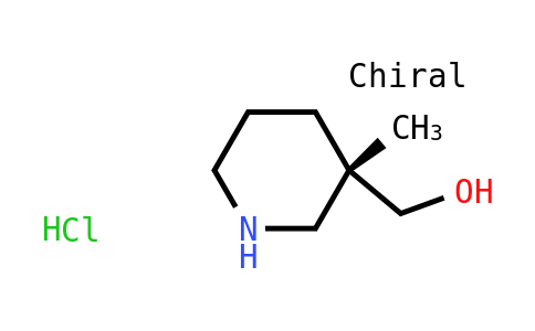 [(3S)-3-Methylpiperidin-3-YL]methanol hydrochloride