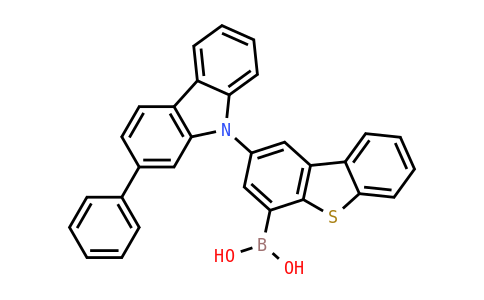[2-(2-phenylcarbazol-9-yl)dibenzothiophen-4-yl]boronic acid