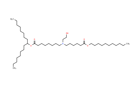 Heptadecan-9-YL 8-[2-hydroxyethyl-(6-oxo-6-undecoxyhexyl)amino]octanoate