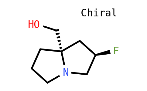 [(2R,8S)-2-fluoro-1,2,3,5,6,7-hexahydropyrrolizin-8-yl]methanol 