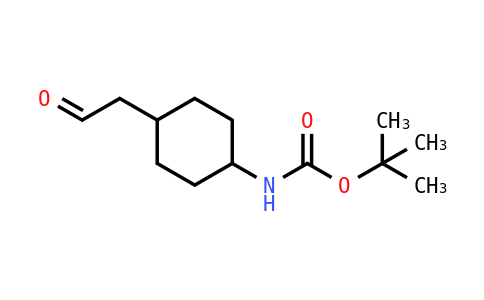 Tert-butyl N-[4-(2-oxoethyl)cyclohexyl]carbamate