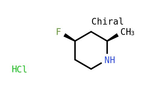 (2R,4R)-4-Fluoro-2-methylpiperidine hydrochloride