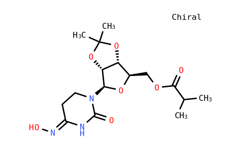 [(3AR,4R,6R,6AR)-4-[(4E)-4-Hydroxyimino-2-oxo-1,3-diazinan-1-YL]-2,2-dimethyl-3A,4,6,6A-tetrahydrofuro[3,4-D][1,3]dioxol-6-YL]methyl 2-methylpropanoate