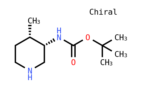 Tert-butyl N-[(3S,4S)-4-methylpiperidin-3-YL]carbamate