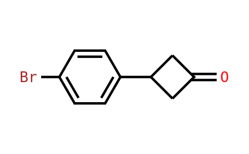 3-(4-Bromophenyl)cyclobutan-1-one