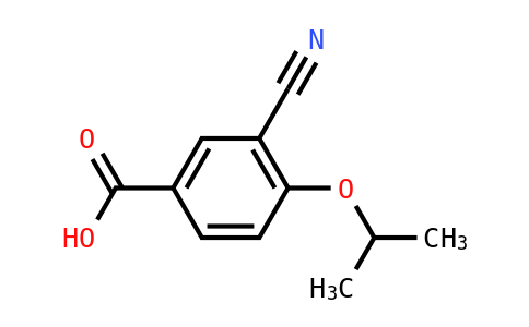 3-Cyano-4-(1-methylethoxy)benzoic acid